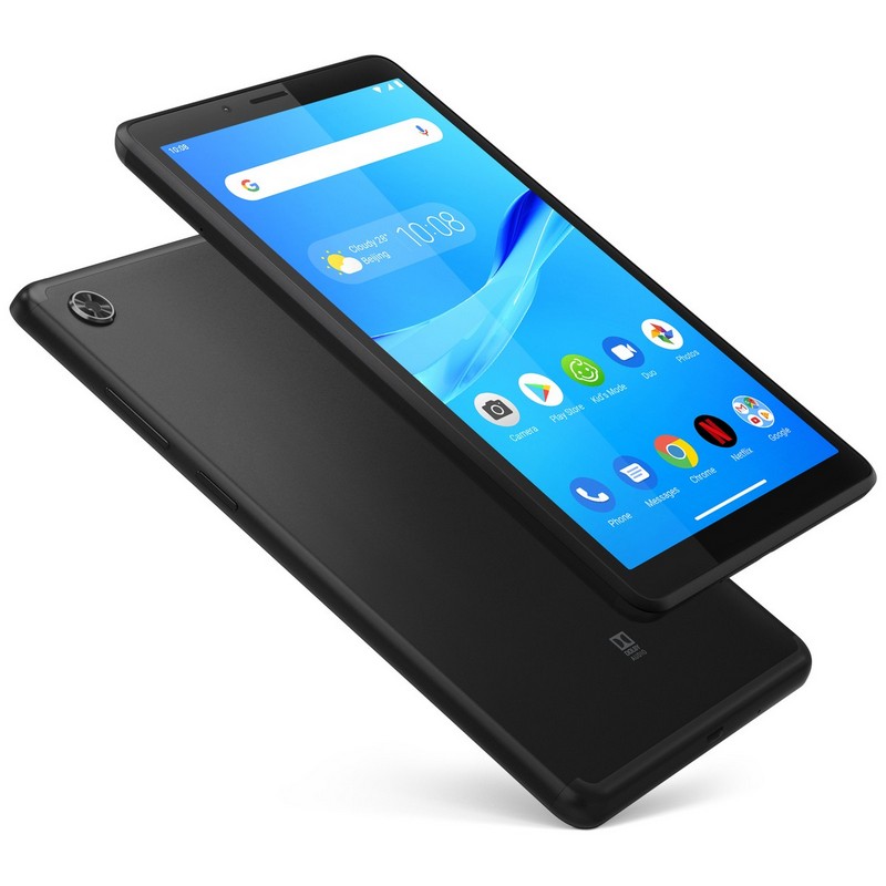 Планшетный компьютер Lenovo Tab M7 TB-7305I MT8321 (1.3) 4C/RAM1Gb/ROM16Gb 7" IPS 1024x600/3G/Android 9.0/черный/2Mpix/2Mpix/BT/GPS/WiFi/Touch/microSD 128Gb/minUSB/3500mAh/10hr ZA560043RU ZA560043RU