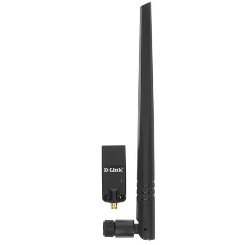 Адаптер D-Link Wireless AC600 Dual-band MU-MIMO USB Adapter DWA-172/RU/B1A DWA-172/RU/B1A