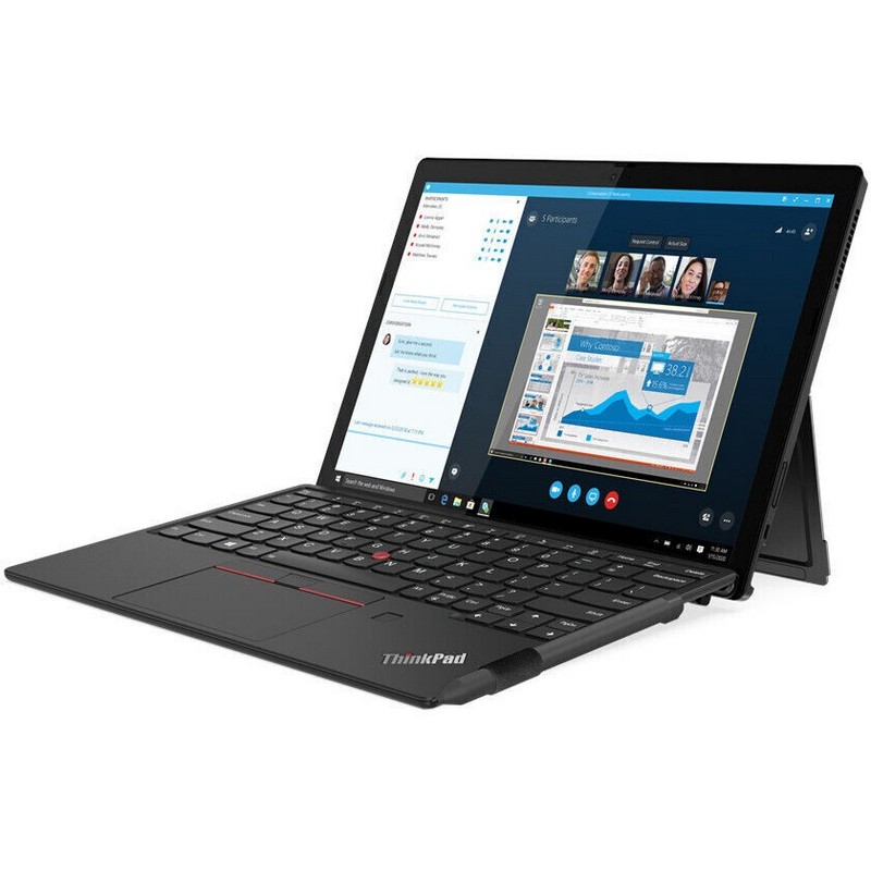 Ноутбук Lenovo X12 Detachable G1 T 12.3FHD_AR/AS_400N_MT_SRGB_G/ CORE_I5-1130G7_1.8G_4C_MB/ 16GB(2X64GX64)_LP4X_4266/ 512GB_SSD_M.2_2242_G3_TLC/ / INTEGRATED_IRIS_XE_GRAPHICS/ INTEL_AX201_2X2AX+BT_VPRO_MB/ FIBOCOM_L850-GL_4G_LTE_CAT9/ / REAR_8M_HD_CA 20UW0003RT