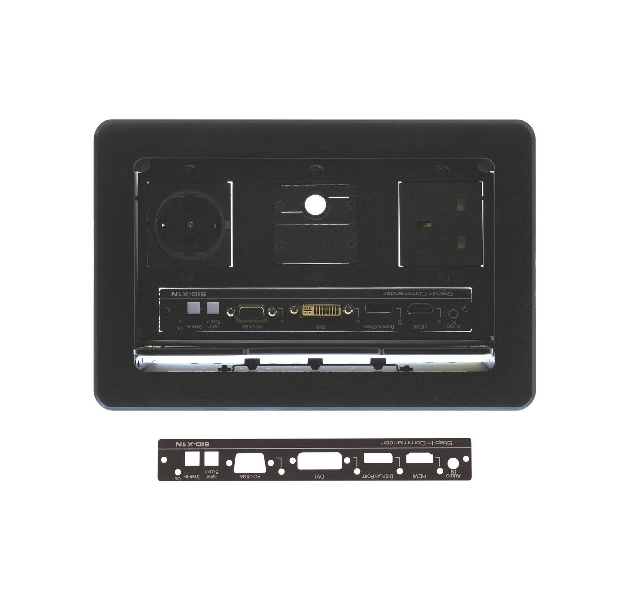 Лицевая панель Kramer SID-X2NBP черного цвета для SID-X2N 68-000021 68-000021