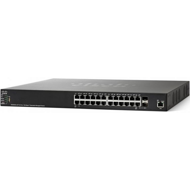 Коммутатор Cisco SG550XG-24T 24-Port 10GBase-T Stackable Managed Switch SG550XG-24T-K9-EU SG550XG-24T-K9-EU