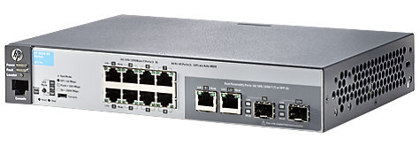 Коммутатор HPE 2530-8G 8-портов 10/100/1000T/SFP J9777A J9777A