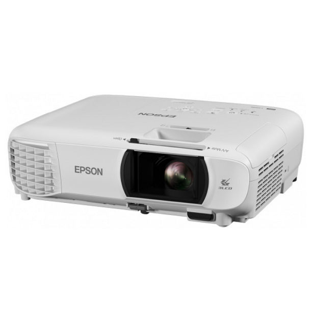 Проектор Epson EH-TW610 FullHD (1920х1080), основной формат - 16:9, 3000 lm, 10 000:1, Wi-Fi (встроен), 2.9 кг. V11H849140 V11H849140
