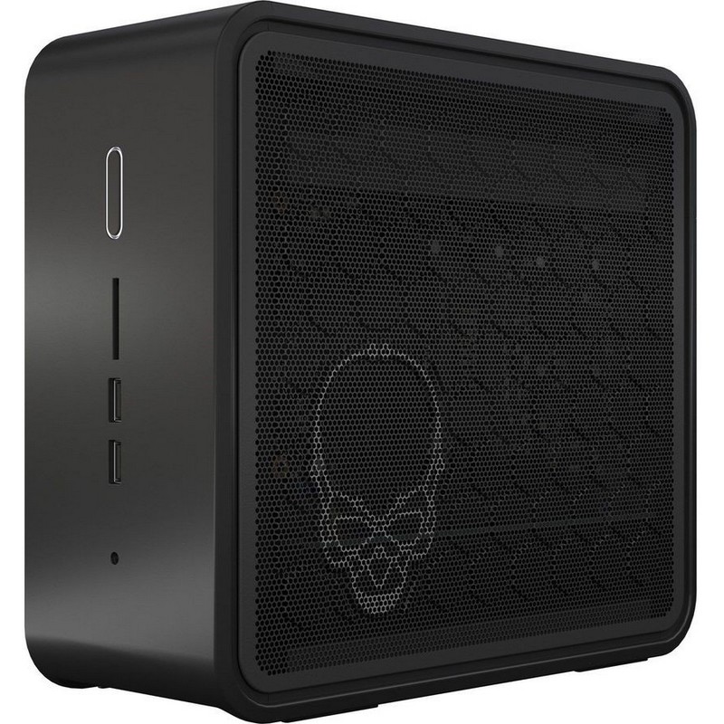 Неттоп Intel BXNUC9I9QNX Nettop NUC, Core i9-9980HK, 5.00 GHz Turbo, DDR4-2400/2666 SODIMM (up to 64GB/32GB max), UHD Graphics 630 (HDMI 2.0a+2x Thbolt3), 6xUSB3.1, 2x m.2 SSD, PCIe X16 slot, PCIe X4 slot, 2xGBL, WiFi+BT, SDXC slot, Black, no powerco BXNUC9I9QNX