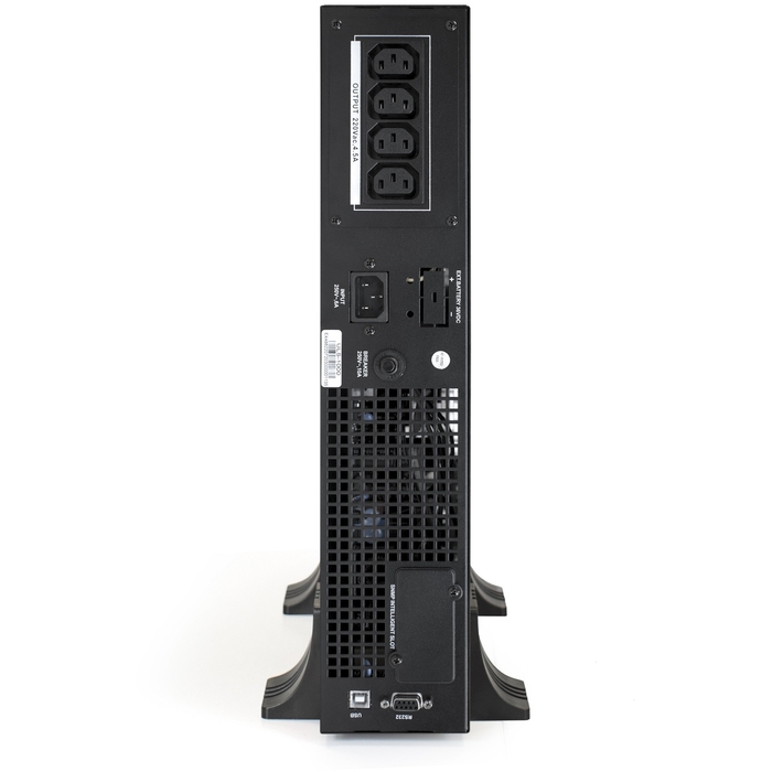 Источник бесперебойного питания Exegate PowerExpert ULS-1000 1000VA/1000W, On-Line, 4*IEC-C13, RS232, USB, SNMP-slot, Rack2U/Tower EP285646RUS EP285646RUS