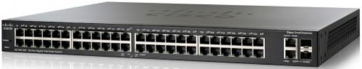 Коммутатор Cisco SG250-50 50-Port Gigabit Smart Switch SG250-50-K9-EU SG250-50-K9-EU