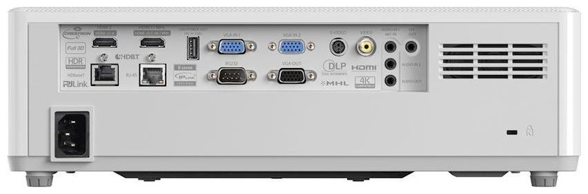 Проектор Optoma ZU506Te лазерный DLP,WUXGA(1920*1200),5500 ANSI lm;300000:1;IP5X;TR1.4-2.24:1;Lens Shift V99%;HDMIx2+MHL;VGA x1;HDBaseTx1;Comp.Video;Mic3,5x1;AudioIN;VGA Out; AudioOUT;USB-A power1.5A;RS232;RJ45;10Wx2 E1P1A2VWE1Z3 E1P1A2VWE1Z3