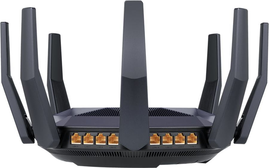 Маршрутизатор ASUS беспроводной AX6000 100/1000/10000BASE-T черный RT-AX89X RT-AX89X
