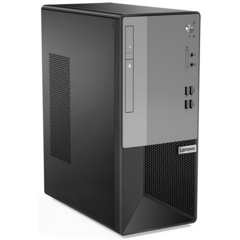 Персональный компьютер Lenovo IdeaCentre V50t 13IMB Tower i3-10100, 8GB DIMM DDR4-2666, 1TB HDD 7200rpm, 256GB SSD M.2, Intel UHD 630, DVD-RW, 180W, USB KB&Mouse, NoOS, 1Y OS 11ED0005RU 11ED0005RU