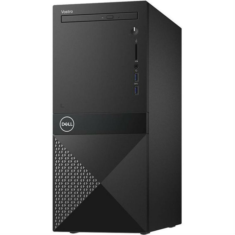 Персональный компьютер Dell Vostro 3670 MT (3670-2912) Core i3-8100 (3,6GHz) 4GB (1x4GB) DDR4 1TB (7200 rpm) NVidia GT 710 (2GB) MCR Linux 1y NBD  367 3670-2912