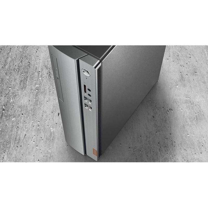 Персональный компьютер Lenovo IdeaCentre 510S-07ICB SFF i7 8700 (3.2)/16Gb/2Tb 7.2k/UHDG 630/Free DOS/GbitEth/серебристый 90K80022RS 90K80022RS