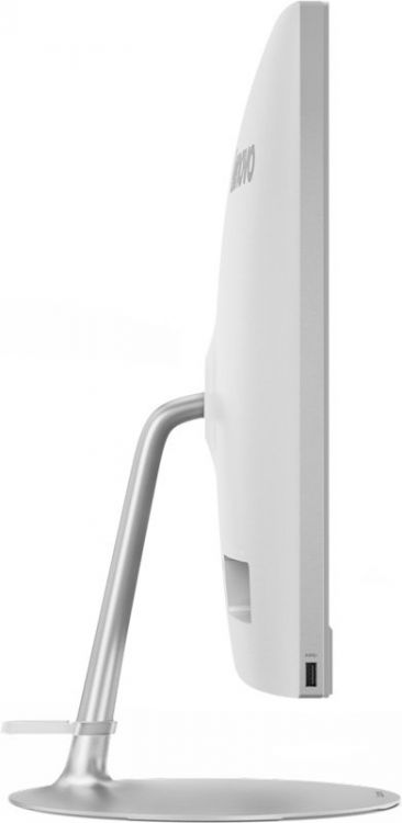 Моноблок Lenovo IdeaCentre AIO 520-27IKL Monitor stand 27"(2560x1440)/Intel Core i3 7100T(3.4Ghz)/4096Mb/1000+128SSDGb/DVDrw/Int:Intel HD Graphics 630/BT/WiFi/war 1y/8.83kg/silver/W10 + Клавиатура, мышь  F0D0004XRK F0D0004XRK