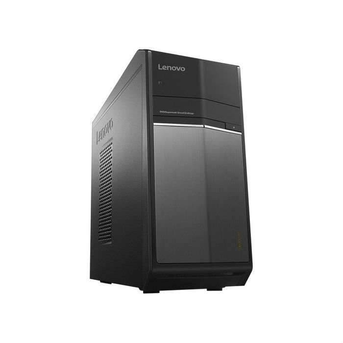 Персональный компьютер Lenovo 710-25ISH,MT i7 6700(3.4),8Gb,1Tb 7.2k,GTX750Ti 2Gb,DVDRW,CR,Windows 10 64,GbitEth,400W,черный 90FB002GRS 90FB002GRS