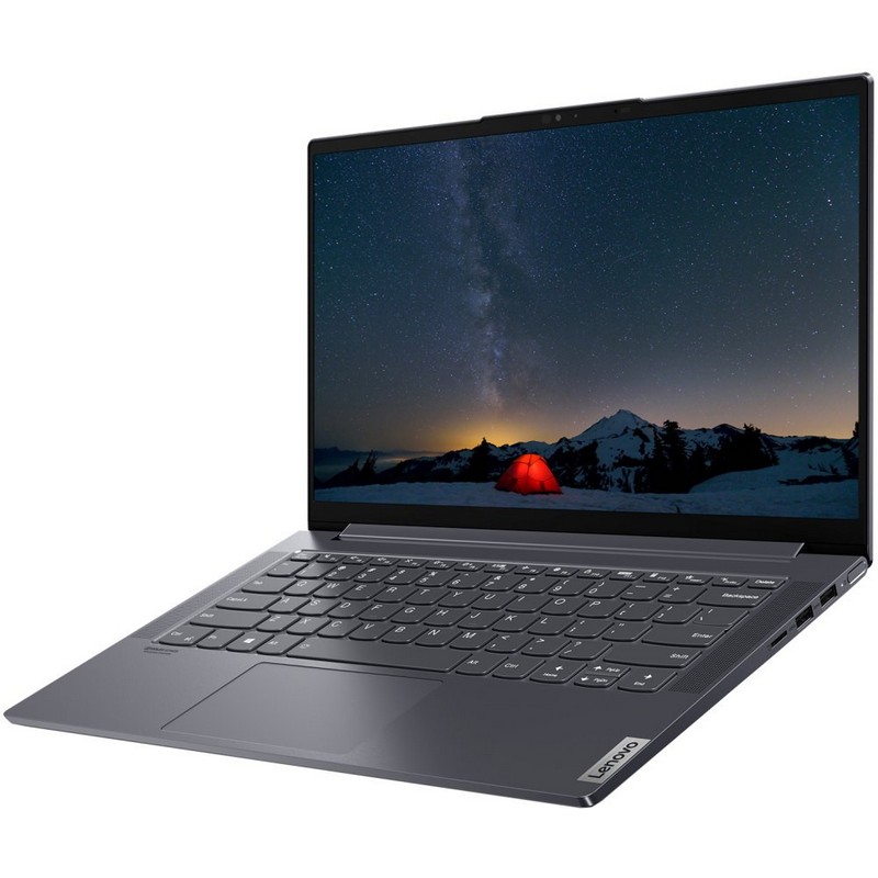 Ноутбук Lenovo Yoga Slim7 14IIL05 Core i7 1065G7/16Gb/SSD1000Gb/Intel Iris Plus graphics/14"/IPS/FHD (1920x1080)/Windows 10/grey/WiFi/BT/Cam 82A10083RU 82A10083RU