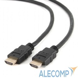 Кабель HDMI Gembird/Cablexpert, 20м, v1.4, 19M/19M, черный, позол.раз., экран, пакет CC-HDMI4-20M CC-HDMI4-20M