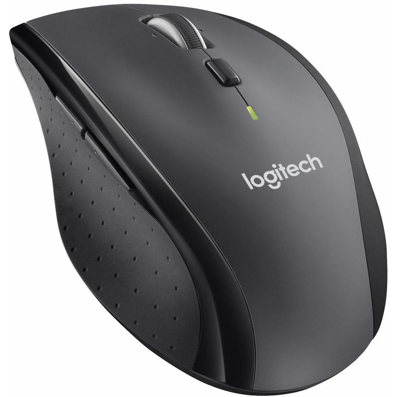 Мышь беспроводная Logitech  M705 Marathon (1000dpi, 2.4 GHz/USB-ресивер (Logitech Unifying®), 7 кнопок, 2 батареи типа AA) 910-001964 910-001964 #6