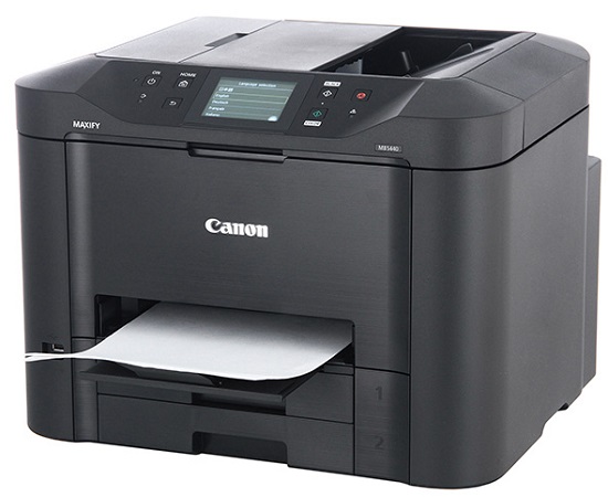 МФУ Canon MAXIFY MB5440 А4, (600х1200), DADF на 50 л., 24 из./мин. ч/б, 15,5 из./мин. цвет, лоток на 500 л., USB/LAN/WiFi 0971C007 0971C007