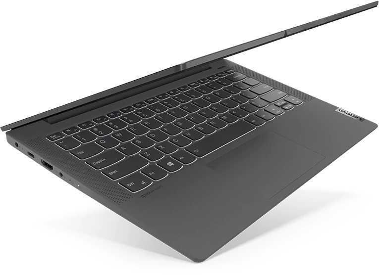 Ноутбук Lenovo IdeaPad 5 14ALC05 Ryzen 5 5500U/8Gb/SSD256Gb/AMD Radeon/14"/IPS/FHD (1920x1080)/noOS/dk.grey/WiFi/BT/Cam 82LM005ERK 82LM005ERK