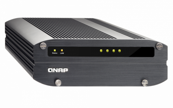 Сетевой RAID-накопитель QNAP 4 отсека для 2,5" SSD/HDD, промышленное исполнение. Intel Celeron 1,1 ГГц IS-400 Pro IS-400 Pro