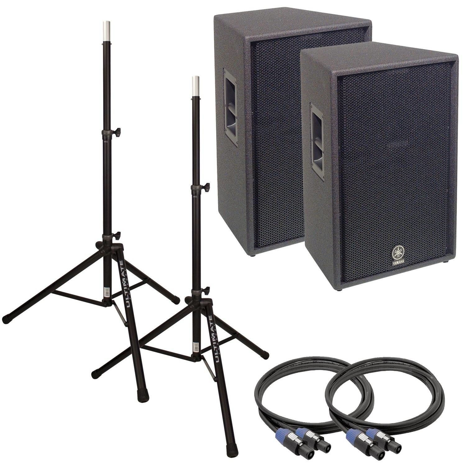 Акустическая система Yamaha C115V пассивная 2-полосная. 15" НЧ, 2" ВЧ. 55 Гц -16 кГц. 250 Вт / 500 Вт / 1000 Вт (8  Ом). H x V: 90° х 40°. Макс. SPL: 129 dB. 2 x Phone, 2 x speakON. 35 мм. Цвет: чёрный. WJ25580 WJ25580