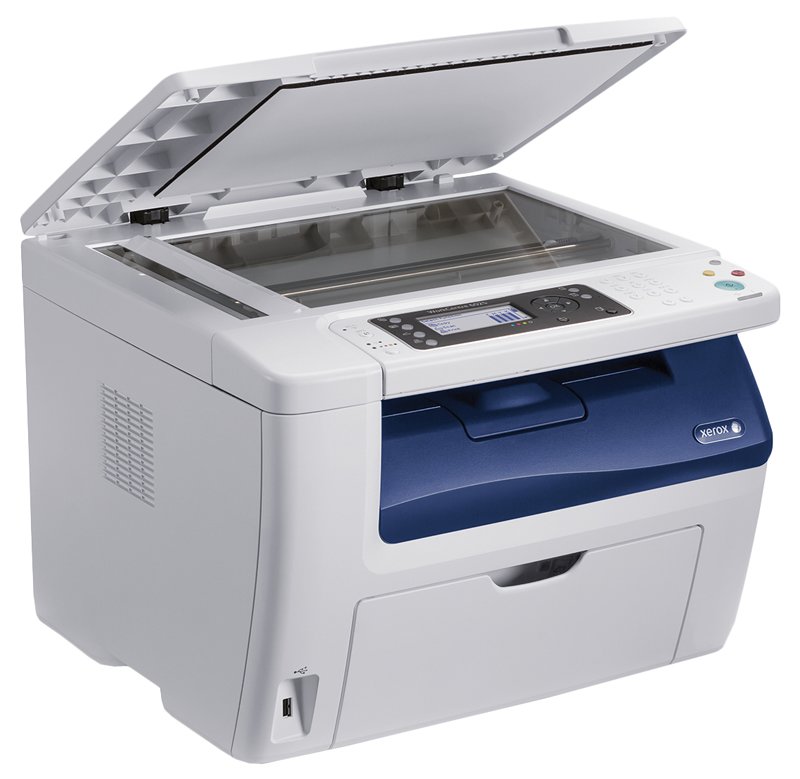 МФУ Xerox WorkCentre 6025V_BI Цветная, A4, 12 стр/мин/ 10цв.стр/мин, до 30K стр/мес, 256MB, USB ,Apple AirPrint, Xerox PrintBack. 6025V_BI 6025V_BI