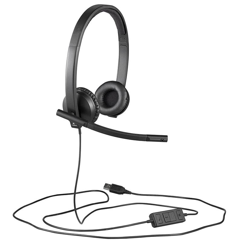 Гарнитура Logitech Headset H570E USB Stereo черный 981-000575 981-000575 #2