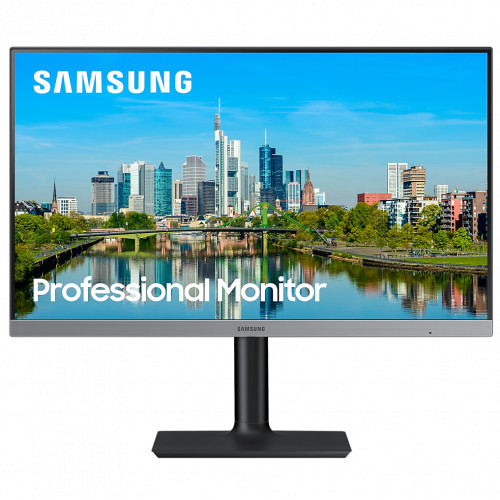Монитор Samsung 24" F24T650FYR черный IPS LED 5ms 16:9 DVI HDMI матовая HAS Pivot 250cd 178гр/178гр 1920x1080 DisplayPort FHD USB 5.3кг LF24T650FYRXEN LF24T650FYRXEN