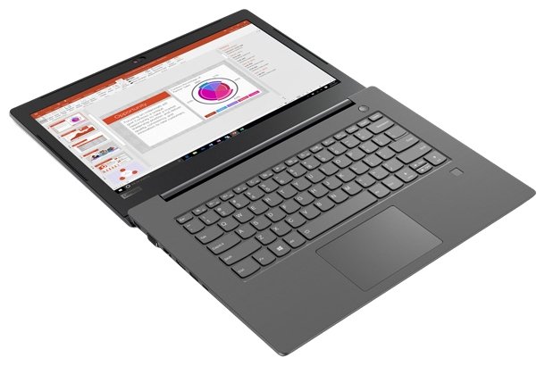 Ноутбук Lenovo V330-14IKB 14" FHD (1920x1080) TN AG, I3-8130U(2,2GHz), 4GB DDR4, 128GB SSD, Intel UHD Graphics 620, No ODD, FRP, Camera, WiFi, BT, 2cell, Win 10 Pro, Iron Grey, 1,55kg 81B000BBRU 81B000BBRU