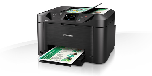 МФУ Canon MAXIFY MB5140 А4, (600х1200), DADF на 50 л., 24 из./мин. ч/б, 15,5 из./мин. цвет, кассета 250 л., USB/LAN/WiFi, скан. на USB, дуплекс 0960C007 0960C007
