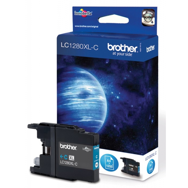 Картридж Brother MFC-J6510DW, голубой  LC1280XLC LC1280XLC