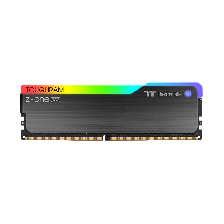 Модуль памяти Thermaltake 16GB DDR4 3600 DIMM TOUGHRAM Z-ONE RGB Gaming Memory Non-ECC, CL18, 1.35V, Heat Shield, XMP 2.0, Kit (2x8GB), RTL (525046) R019D408GX2-3600C18A R019D408GX2-3600C18A