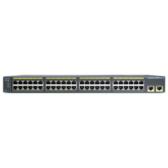 Коммутатор Cisco Catalyst 2960 48 10/100 + 2 1000BT LAN Lite Image WS-C2960-48TT-S WS-C2960-48TT-S
