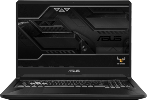 Ноутбук Asus FX705GM-EW228  i7-8750H (2.2)/8G/1T+256G SSD/17.3" FHD AG IPS/NV GTX1060 6G/noODD/BT/noOS Gunmetal, Metal 90NR0121-M04960 90NR0121-M04960