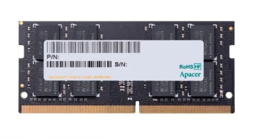 Модуль памяти Apacer 16GB DDR4 2666 SO DIMM Non-ECC, CL19, 1.2V, AS16GGB26CQYBGH, 2R, 1024x8, RTL (904317) ES.16G2V.GNH ES.16G2V.GNH