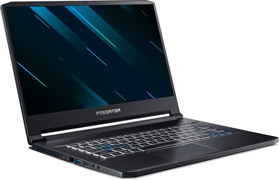 Ноутбук Acer Triton 500 PT515-51-76L8 Core i7 8750H/16Gb/SSD256Gb+256Gb/nVidia GeForce RTX 2070 8Gb/15.6"/IPS/FHD (1920x1080)/Windows 10 Home/black/WiFi/BT/Cam NH.Q4XER.001 NH.Q4XER.001