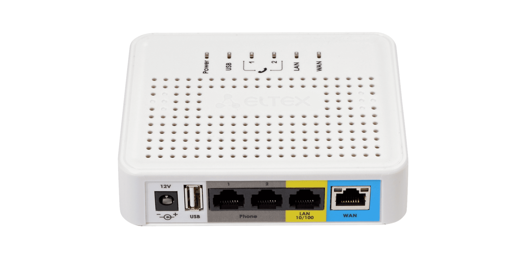 VoIP-шлюз Eltex  с интегрированным роутером 2xFXS, 1xWAN, 1xLAN, 1xUSB, SIP TAU-2M.IP TAU-2M.IP #1