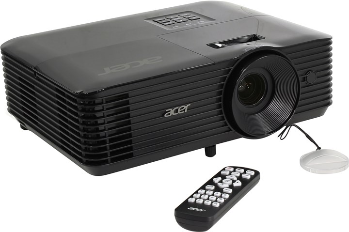 Проектор Acer X118H DLP projector, 800*600, DLP 3D, 20 000:1, 3600 ANSI Lumens, 2.5kg, HDMI MR.JPV11.001 MR.JPV11.001