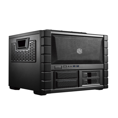 Копус Cooler Master HAF XB EVO () полностью черный, без БП, для ATX, microATX, Mini-ITX, габаритные размеры: 442 x 330 x 423 мм RC-902XB-KKN2 RC-902XB-KKN2