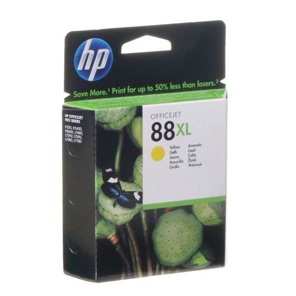 Картридж струйный HP № 88XL для OfficeJet Pro K550/K5400/L7580/L7680/L7780, желтый, (C9393AE) C9393AE