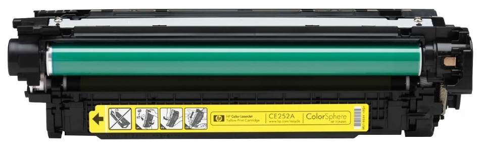 Картридж Original HP [CE252A] желтый для CM3530/CP3525 (7000 стр) CE252A #3