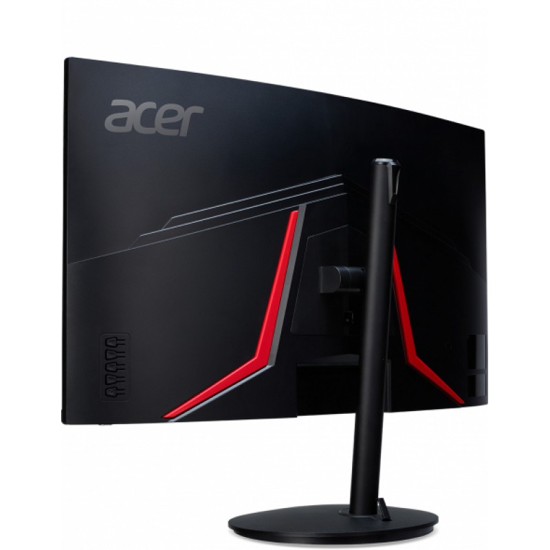 Монитор Acer 31.5" Nitro XZ320QXbmiiphx, VA, 1920x1080, 240Hz, 1ms ms, 300nits, 4000:1, 2HDMI(1.4) + DP + Колонки 2Wx2, Curved 1500R UM.JX0EE.X01 UM.JX0EE.X01