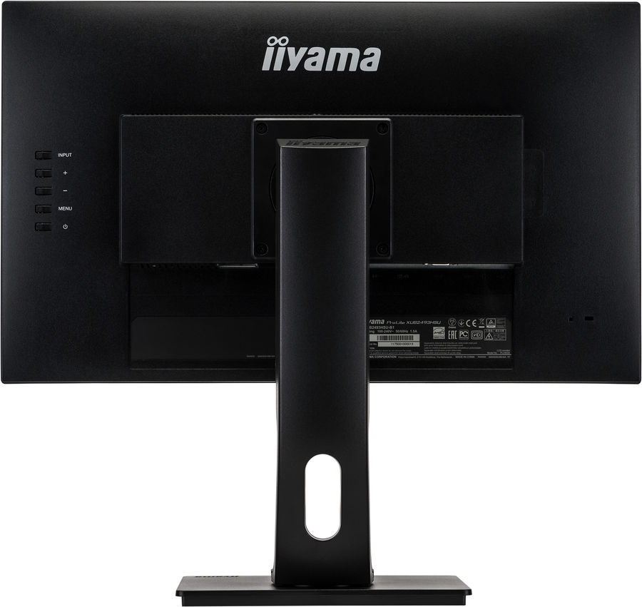Монитор iiYama 23.8'' LCD [16:9] 1920х1080(FHD) IPS, nonGLARE, 250cd/m2, H178°/V178°, 1000:1, 5M:1, 16.7M, 4ms, VGA, HDMI, DP, USB-Hub, Height adj, Pivot, Tilt, Swivel, Speakers, Audio out, 3Y, Black XUB2493HSU-B1 XUB2493HSU-B1