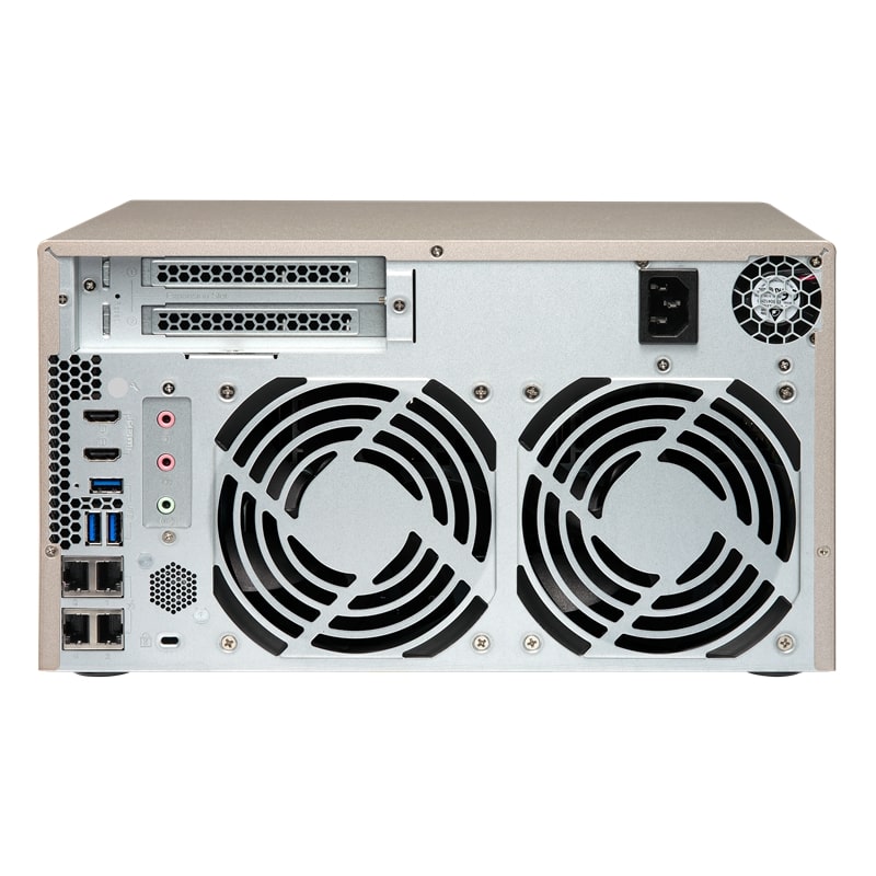 Сетевой RAID-накопитель QNAP настольное исполнение 8BAY NO HDD TVS-873E-8G TVS-873E-8G