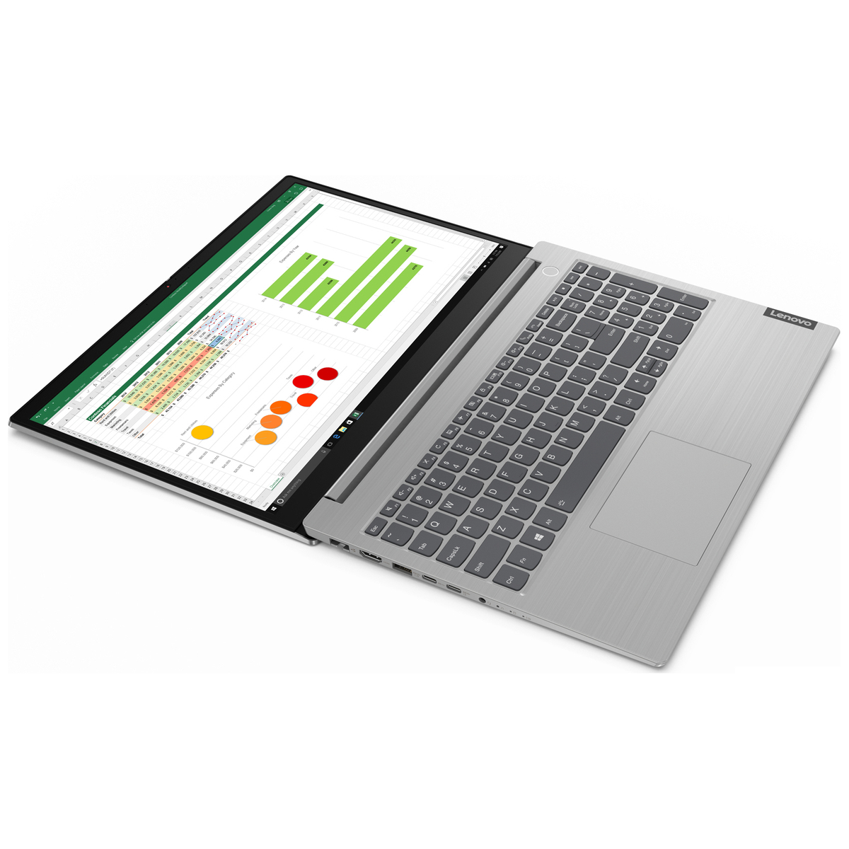 Ноутбук Lenovo ThinkBook 15-IML 15.6" FHD(1920x1080)AG, I3-10110U, 4GB DDR4_2666, 256GB SSD, INTEGRATED_GRAPHICS, WiFi, BT, no DVD, 3CELL, Win10Pro, MINERAL GREY, 1,7kg, 1y c.i. 20RW004JRU 20RW004JRU