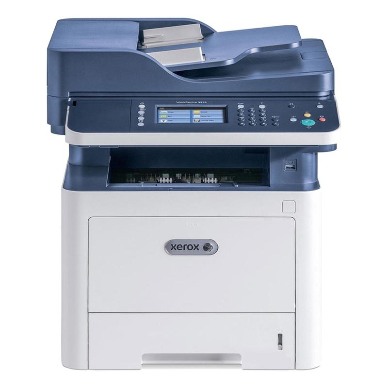 МФУ Xerox лазерный WorkCentre WC3335DNI A4 Duplex Net WiFi белый/синий 3335V_DNI 3335V_DNI