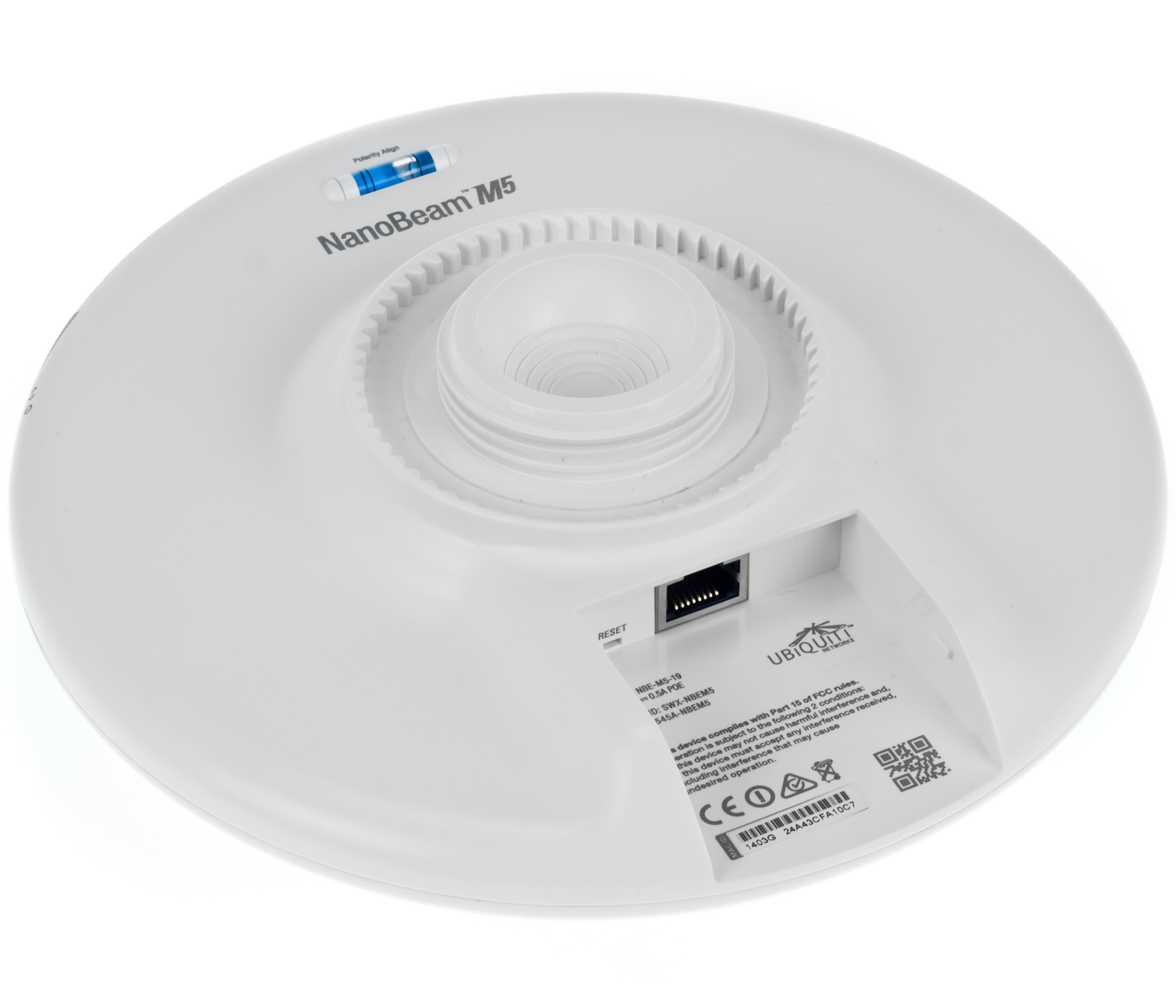 Радиомост NanoBeam M5 Wi-Fi 802.11g/n, интегрированный в антенну 19 дБ NBE-M5-19(EU)