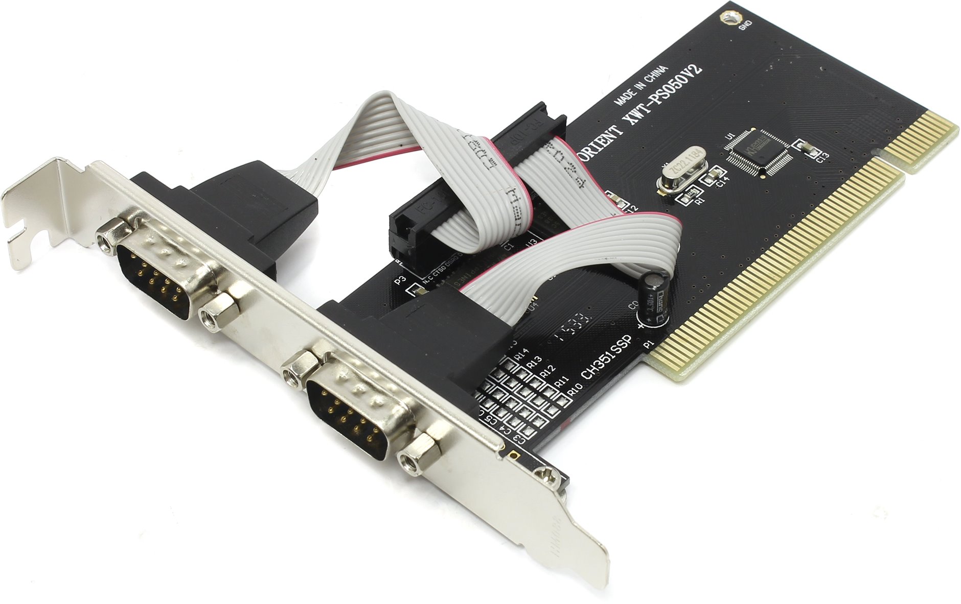 Контроллер Orient OEM XWT-PS050V2 (PCI to COM 2-port (WCH CH353)) XWT-PS050V2