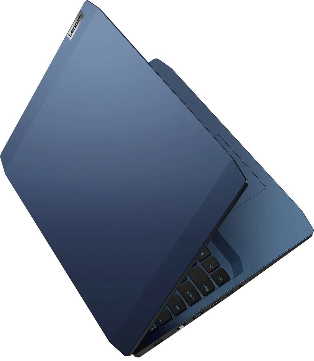 Ноутбук Lenovo Gaming3 15ARH05 15.6" FHD,AMD Ryzen5 4600H,16Gb,256Gb SSD,1650GTX 4Gb,NoOs,blue () 82EY009KRK 82EY009KRK