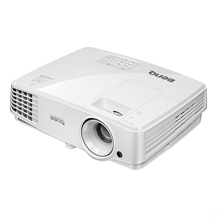 Проектор BenQ MS527 DLP, SVGA 800x600, 3300Lm, 13000:1, HDMI, 1x2W speaker, 3D Ready, lamp 10000hrs, WHITE 9H.JFA77.13E 9H.JFA77.13E