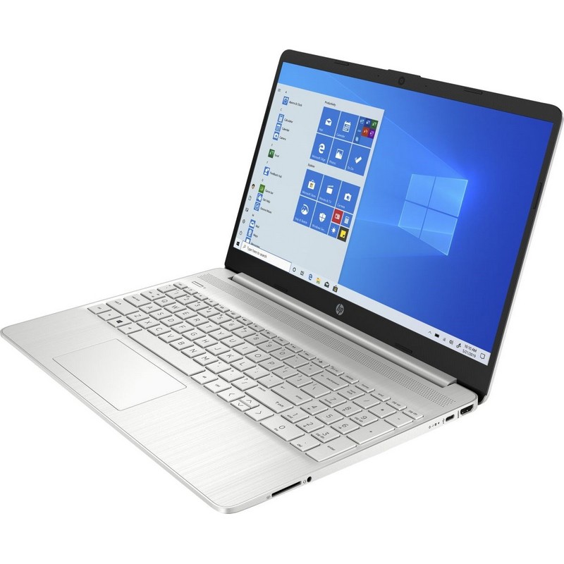 Ноутбук HP 15s-eq1104ur 15.6"(1920x1080 IPS)/AMD Ryzen 3 3250U(2.6Ghz)/8192Mb/512PCISSDGb/noDVD/Int:AMD Radeon Integrated Graphics/Cam/BT/WiFi/41WHr/war 1y/Natural Silver FF+ NSV C-deck/FreeDOS 4E0V7EA 4E0V7EA